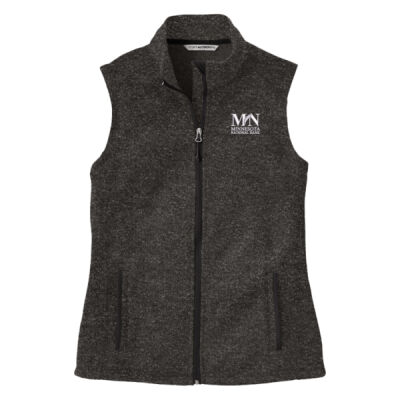 MNB - Ladies Sweater Fleece Vest Thumbnail