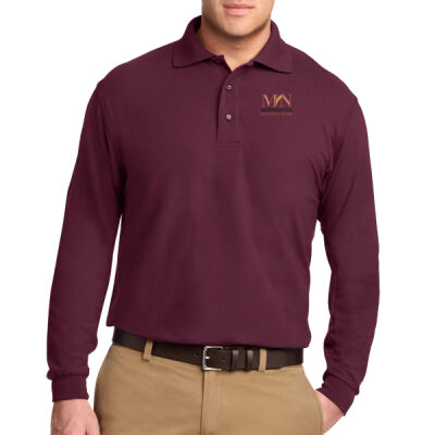MNB - Silk Touch™ Long Sleeve Polo Thumbnail